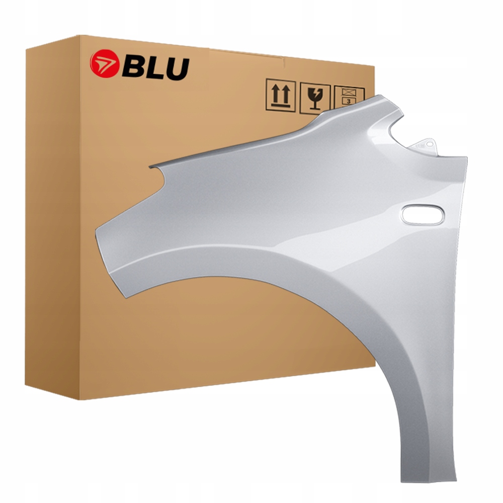 Blu Blatník Škoda Citigo LA7W levý stříbrný 12-19 přední ReflexSilber
