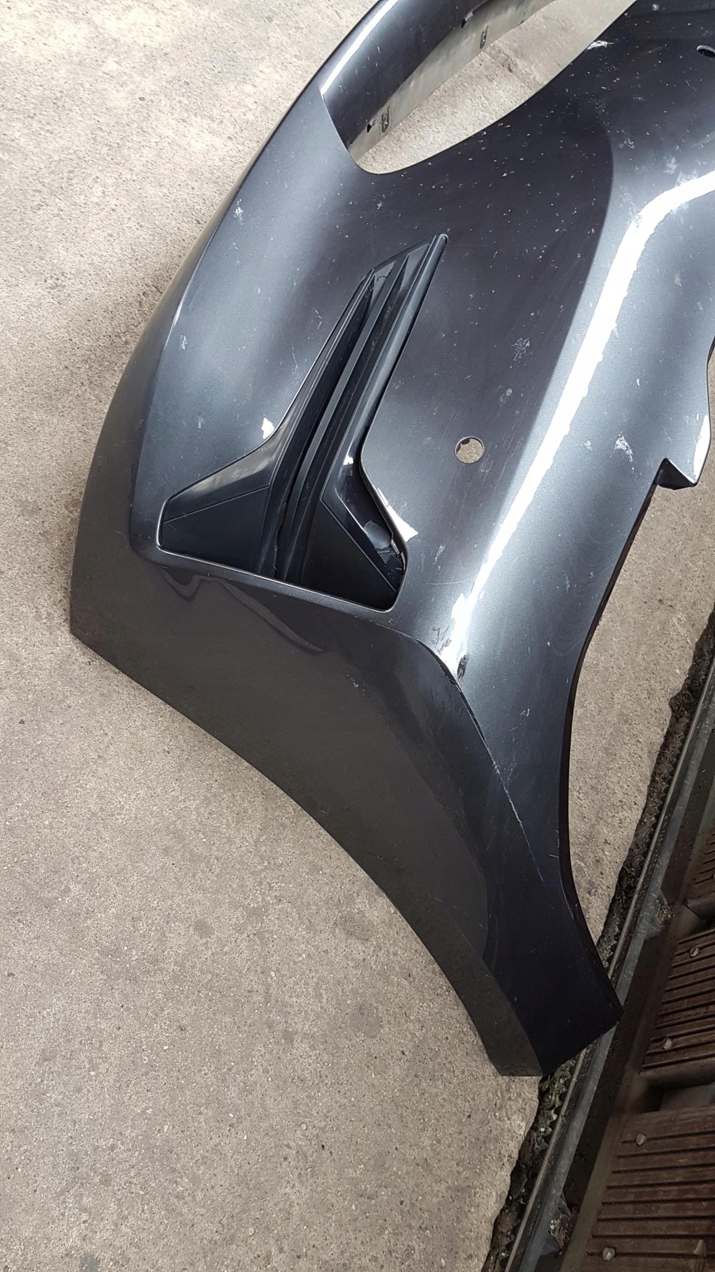 front bumper BMW SERIA 3 G20 G21 MINERAL GRAU