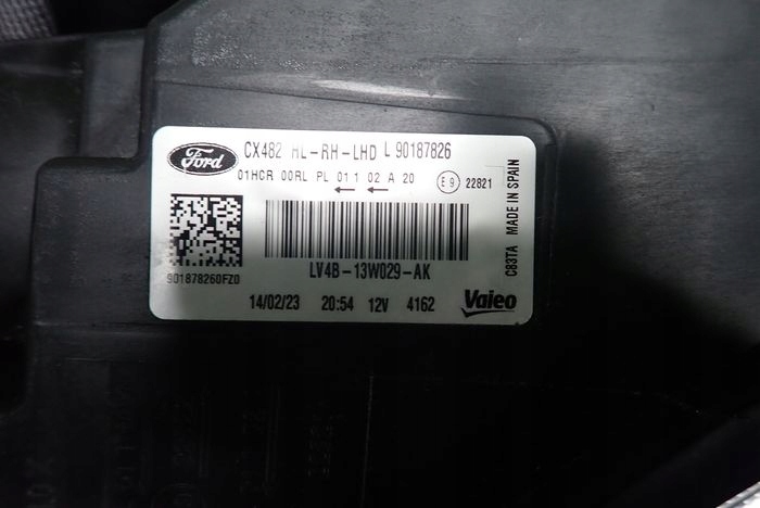 FORD KUGA MK3 III 19- reflektor right light right LV4B-13W029-AK