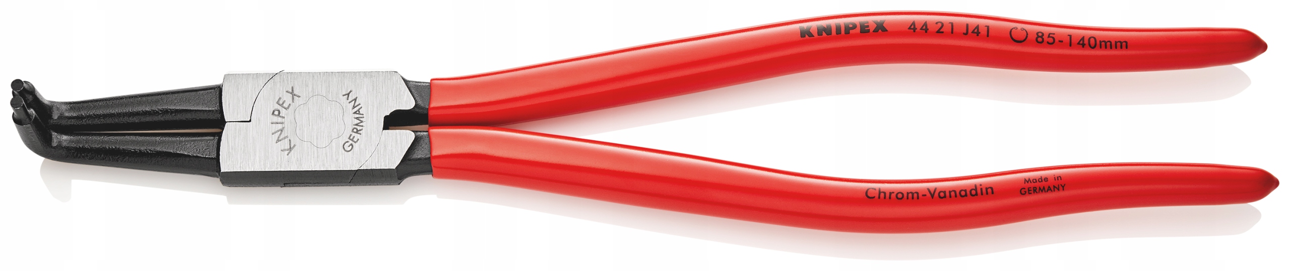 Kleště Na Pojistné Kroužky 90°, Zakřivené Konce Knipex