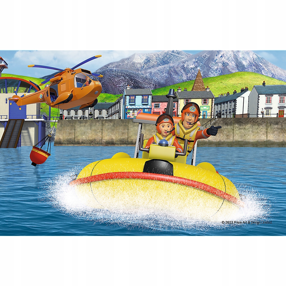 Puzzle 54 Mini Ekipa Strażak Sam Straż 19762 Liczba elementów 1