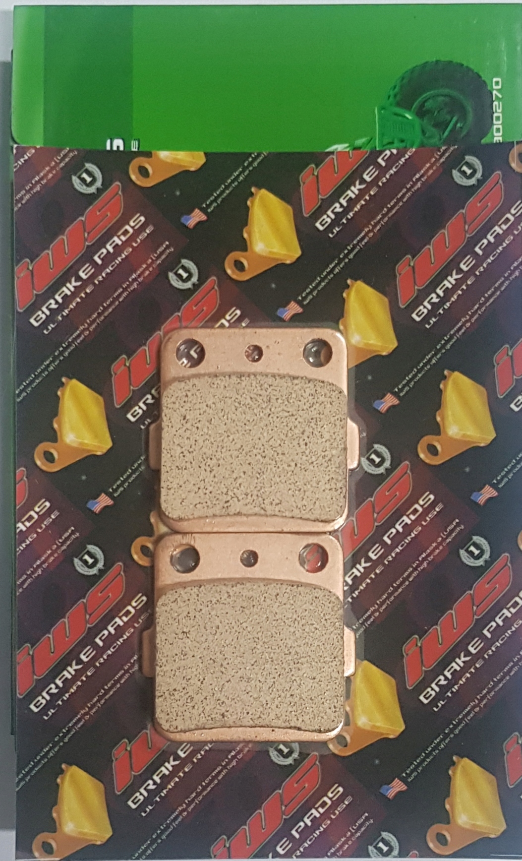 Klocki Hamulcowe IWS TYŁ YAMAHA YFM RAPTOR 350