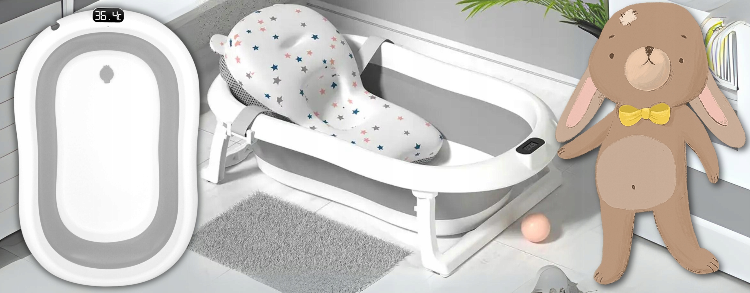 KŪDIKIO VONELĖ SULANKSTOMA KŪDIKIO TERMOMETRAS LCD PAGALVĖ Saugos informacija CE