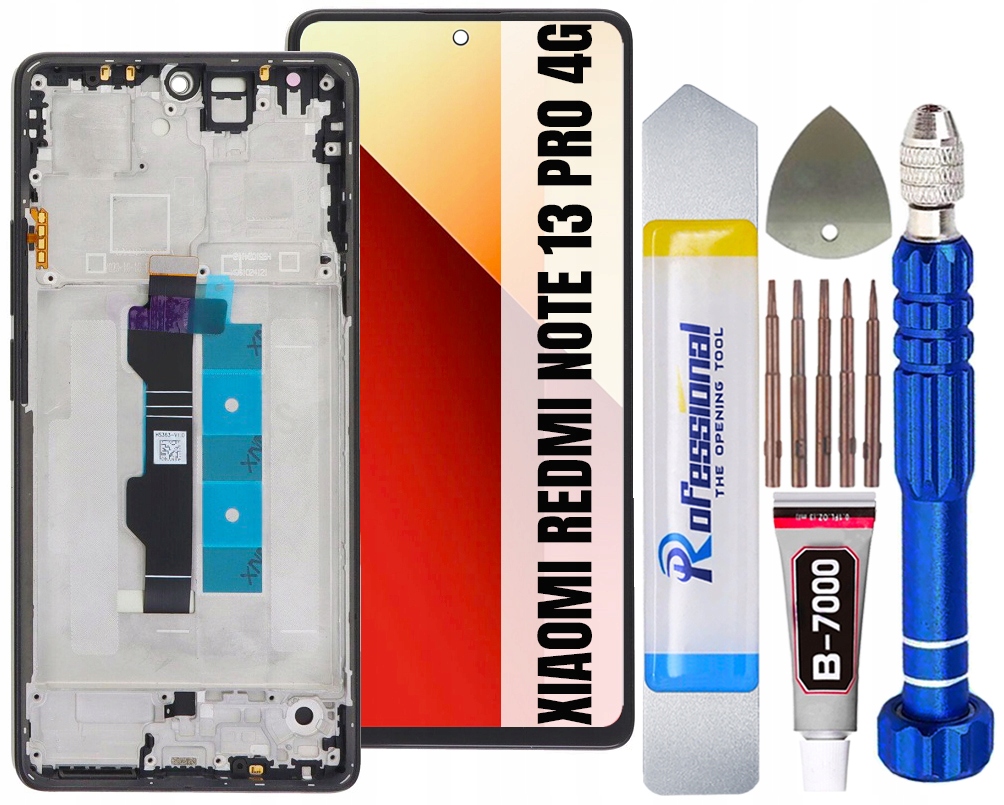 Displej Pro Xiaomi Redmi Note 13 Pro 4G Incell LCD Displej Rámeček