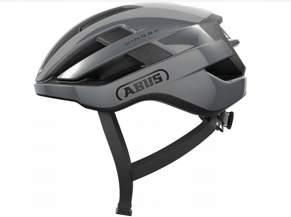 Cyklistická přilba Abus Wingback Race Grey matt L T688