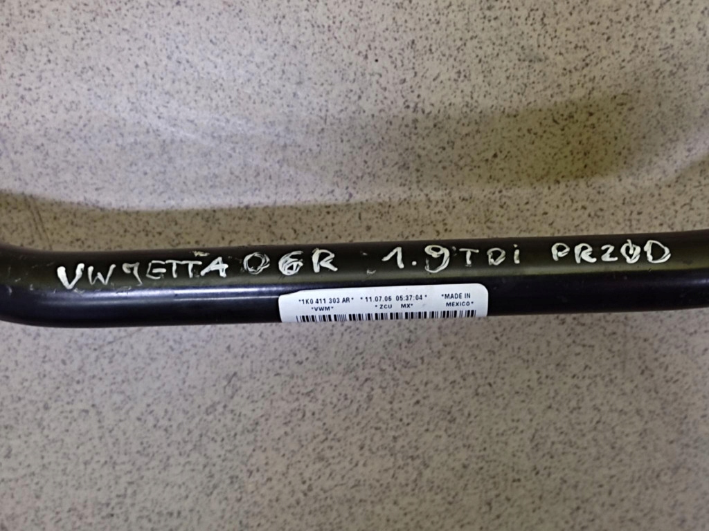 VW JETTA V 1.9 TDI STABILIZATOR front 1K0411303AR