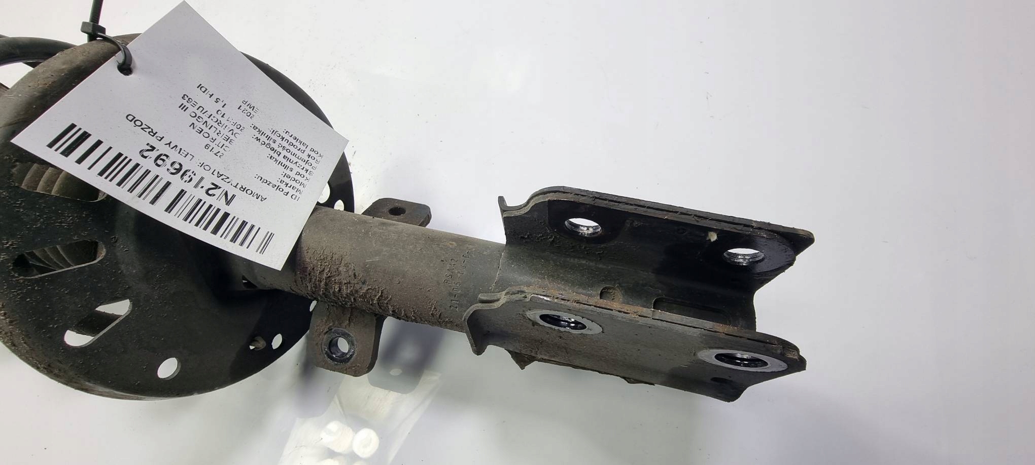 shock absorber left front 2021 CITROEN BERLINGO III