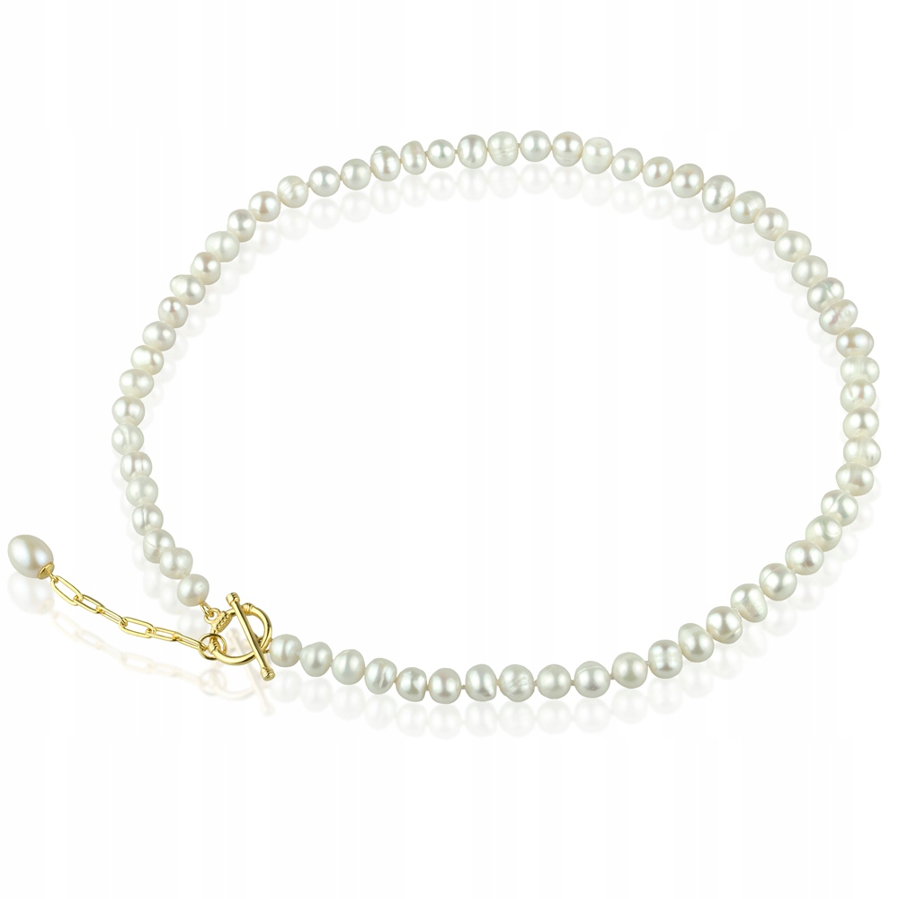 Stříbrný Náhrdelník Ze Sladkovodních Perel