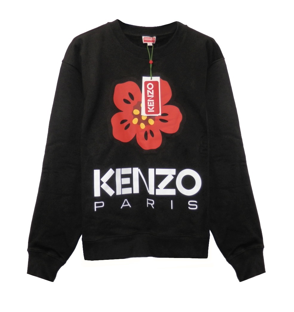 Kenzo Mikina Boke Flower s kulatým výstřihem vel. M