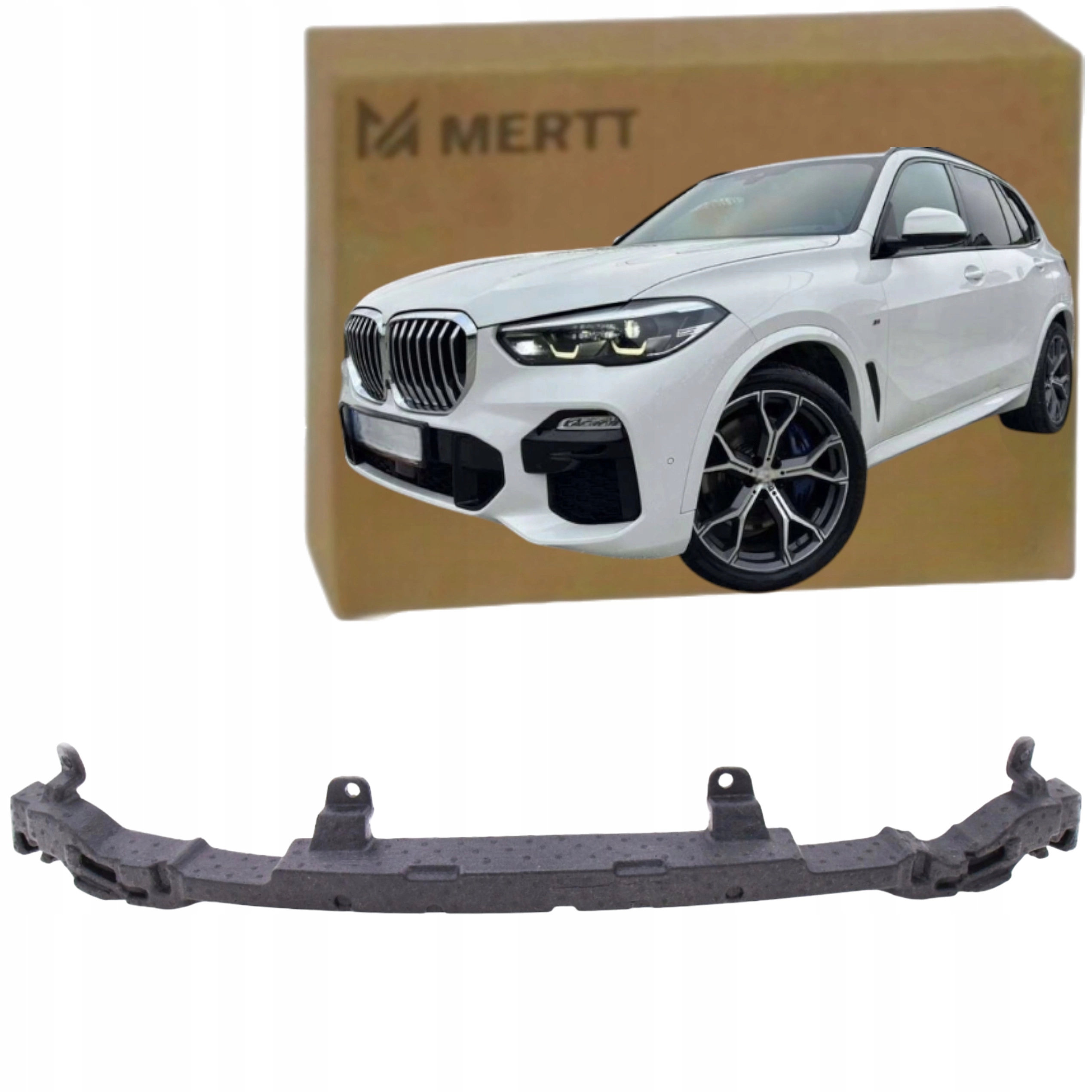 Absorber odrazka Předního Nárazníku Bmw G05 2018- M Paket 51118069212