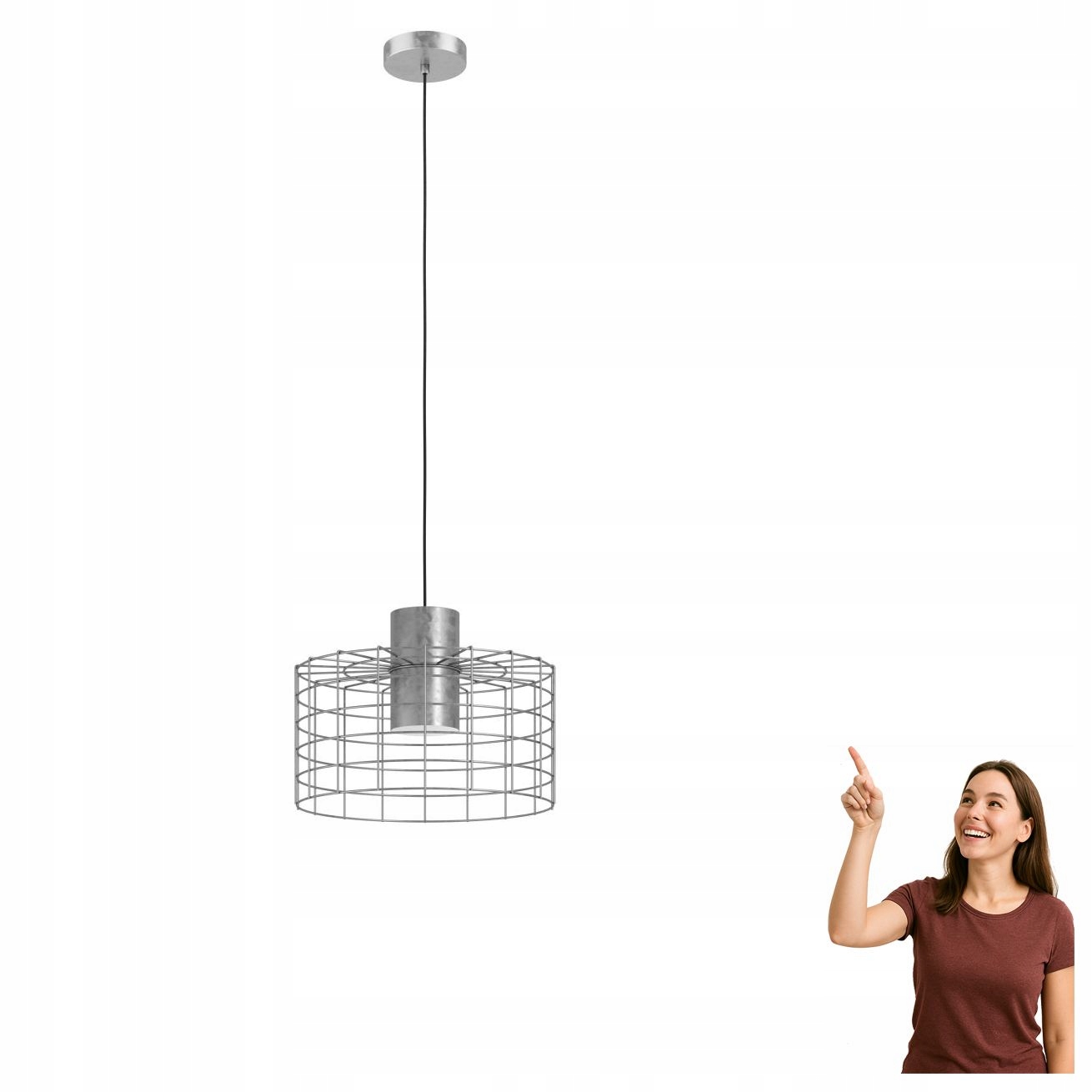 Závesná lampa Milligan 43649 Eglo