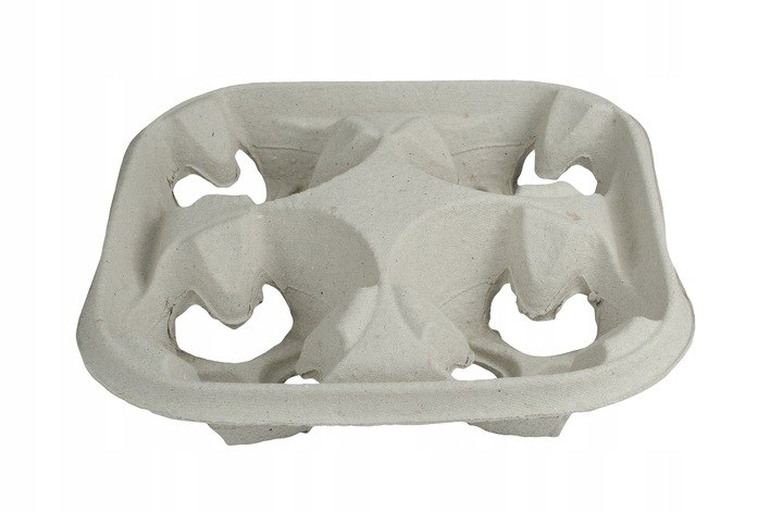 Taca holder na 4 kubki na wynos 25 sztuk