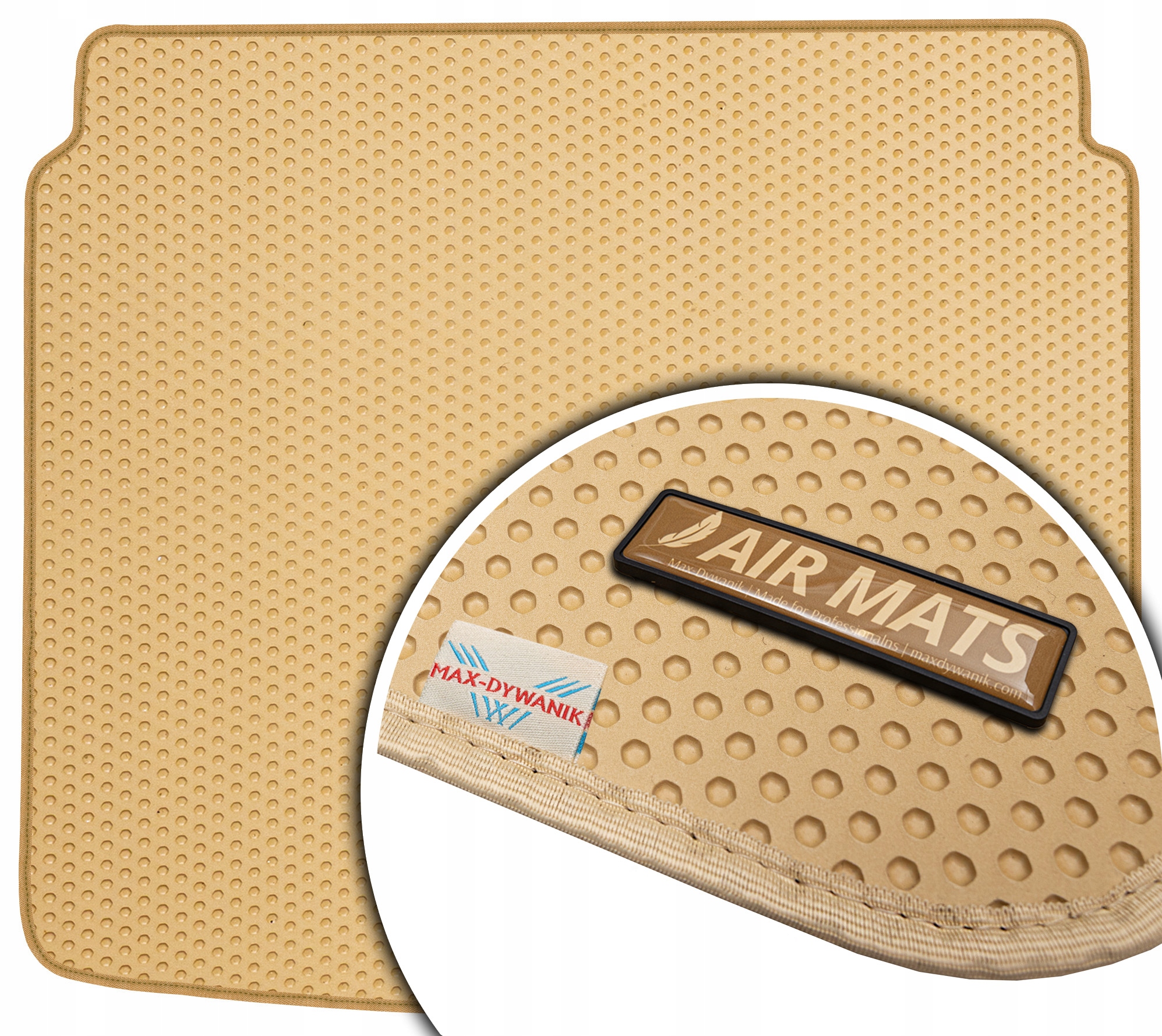 Vw Tiguan I Suv 2007-2015 Béžová rohož do kufru Eva Air Mats