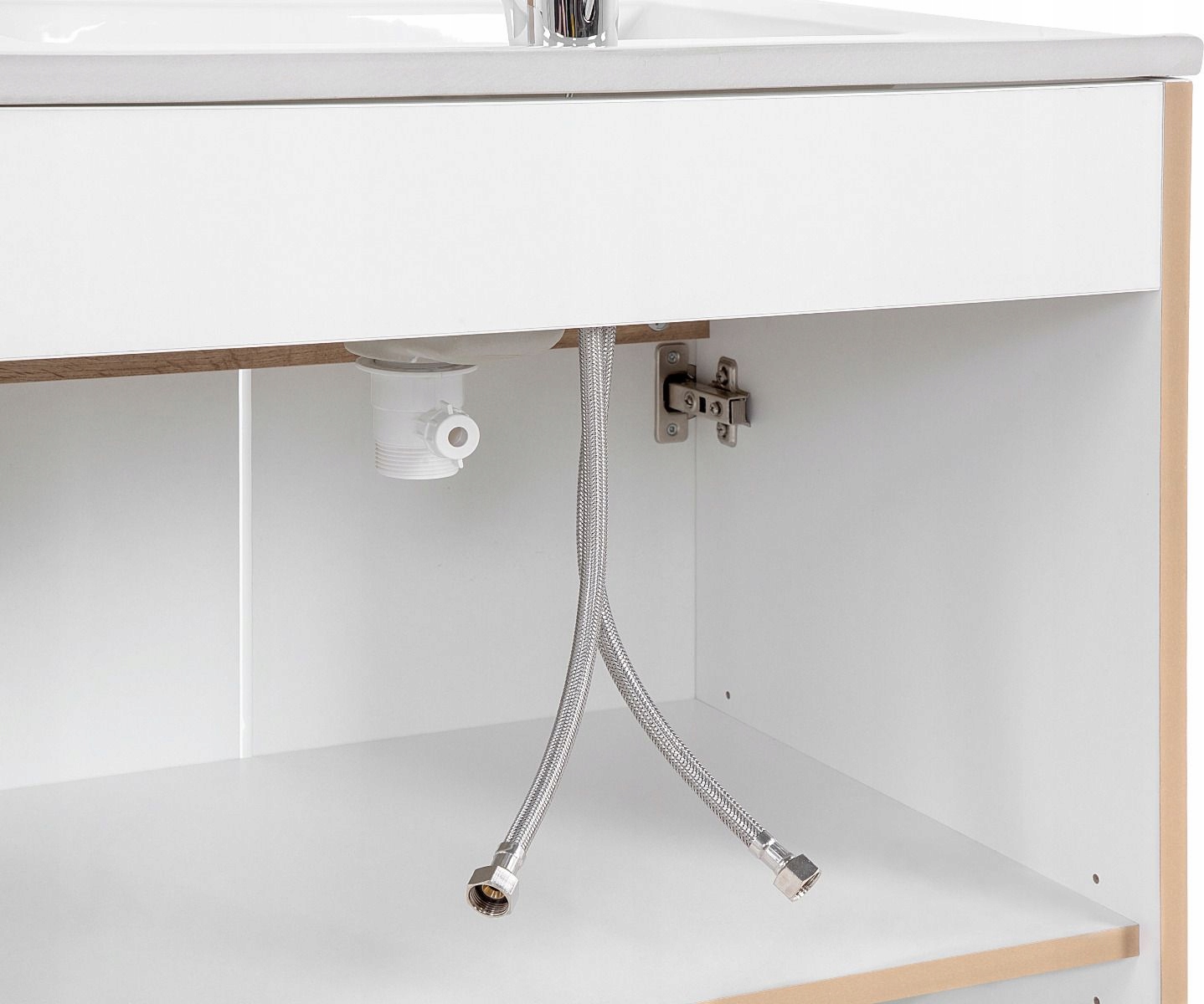 Szafka pod umywalkę 60 cm BALI WHITE 820 stojąca Wysokość mebla 84 cm