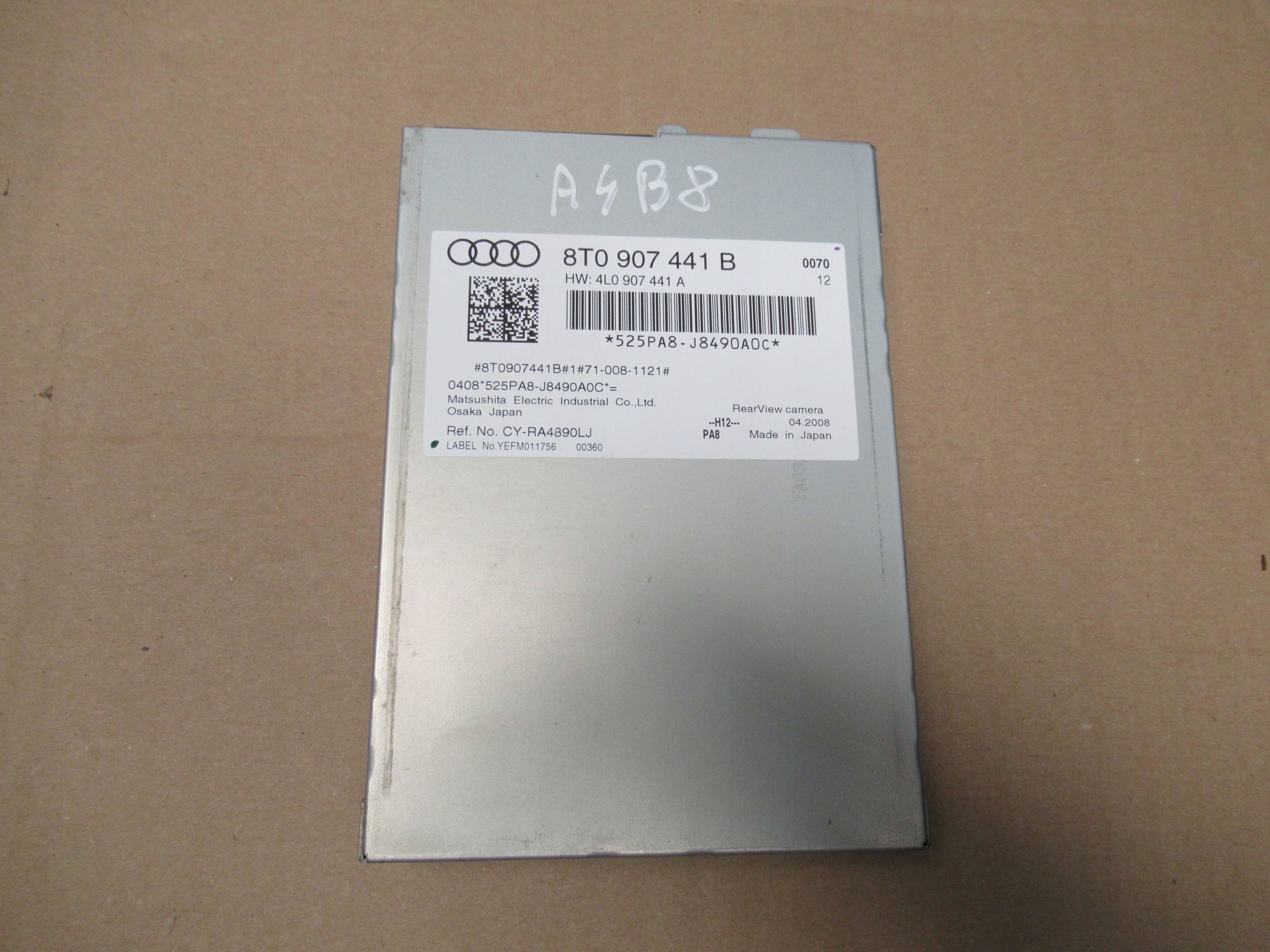 AUDI A4 B8 A5 MODUŁ KAMERY 8T0907441B