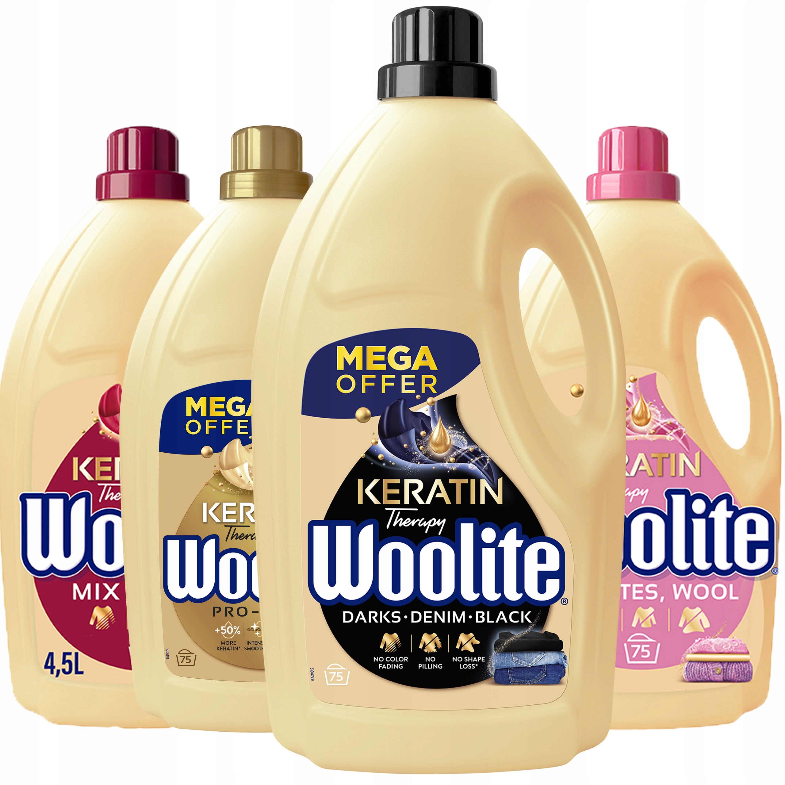 

Woolite Mix Colors Płyn do Prania Mix 4 x 4,5l