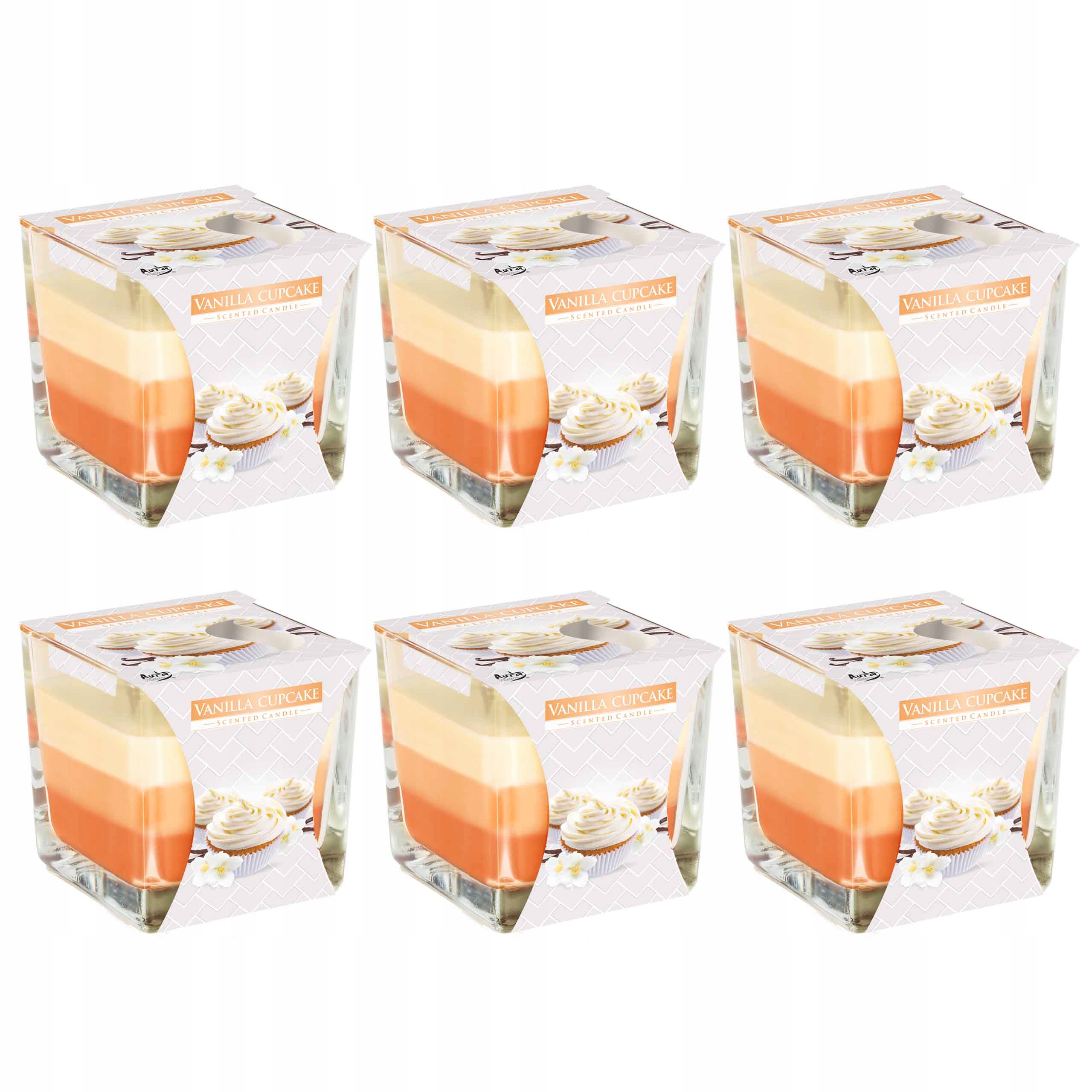 

Świeca zapachowa Ciasteczko Vanilla świeczka 6szt