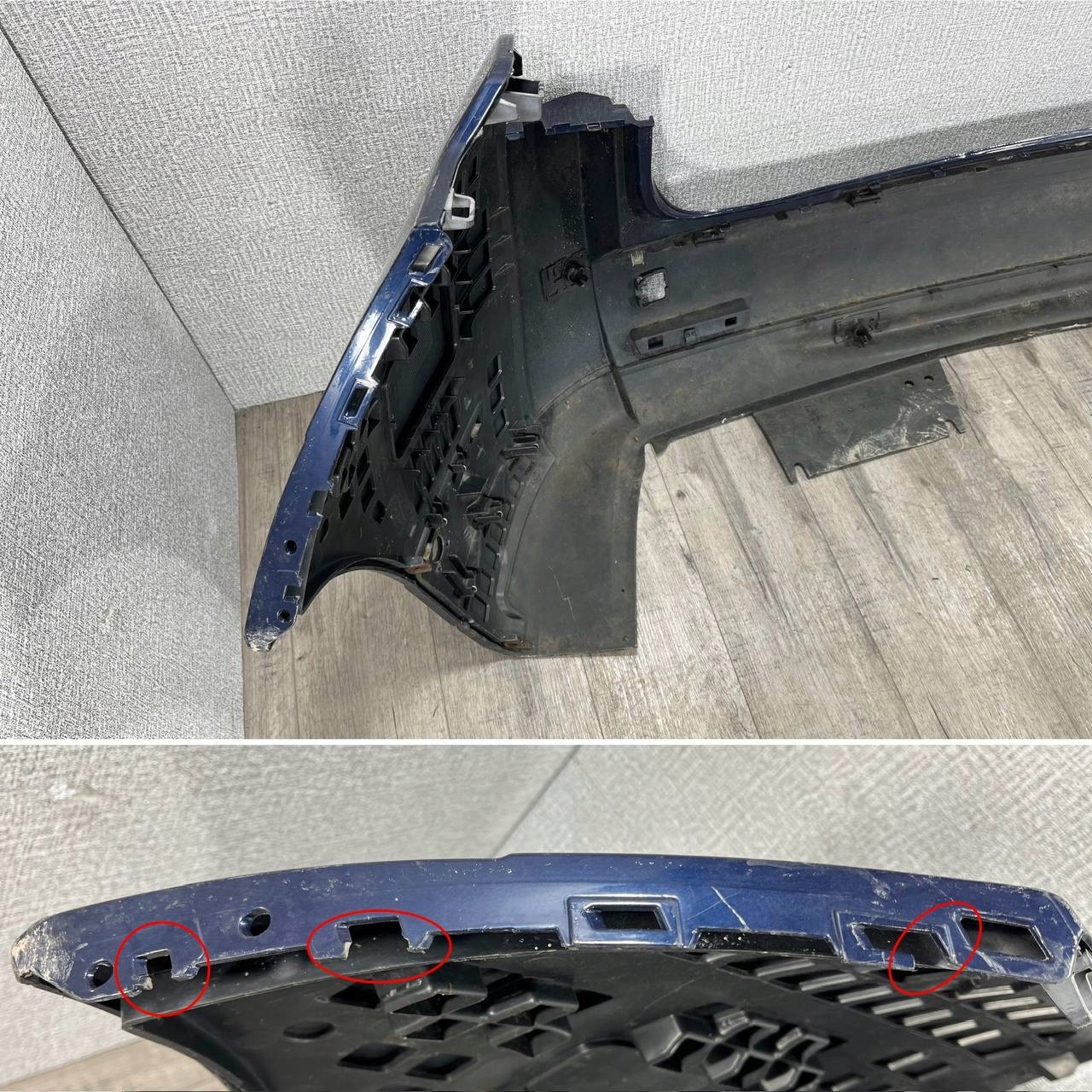 CITROEN C6 2005-2012 Paraurti posteriore 9647077277