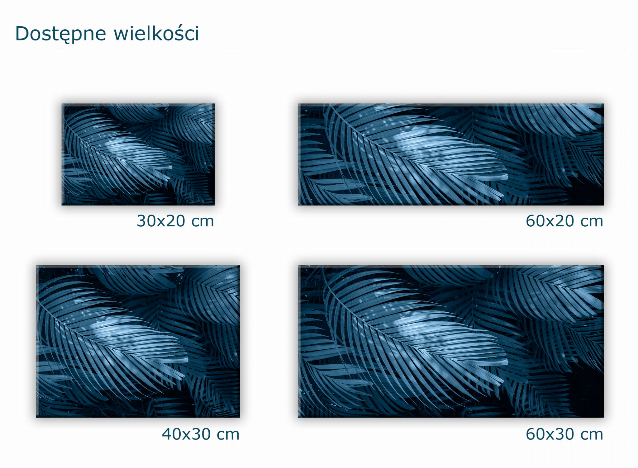 SZKLANA PODSTAWKA POD ZNICZE 60x20cm Liście 382c Motyw inny