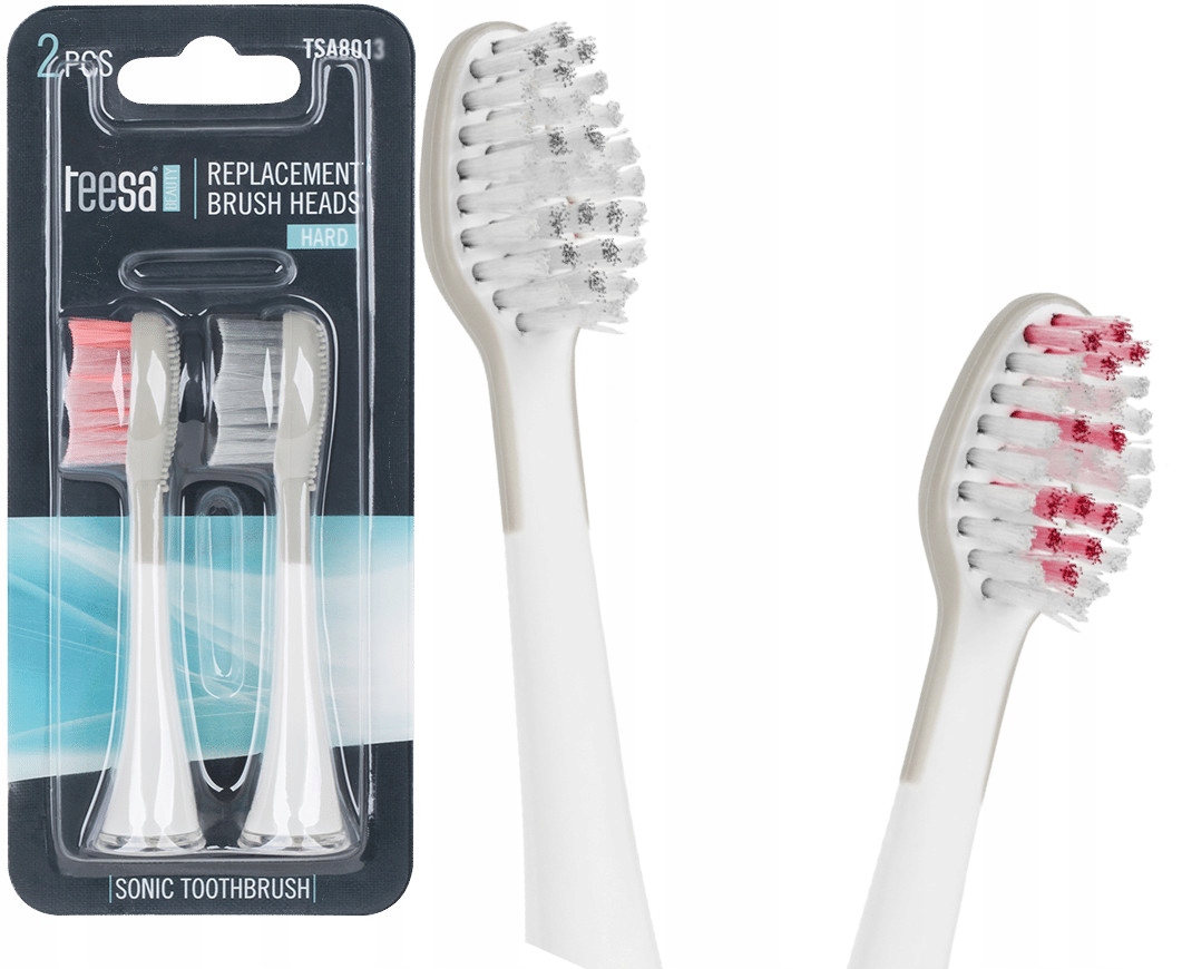 

2x Główka do szczoteczek Teesa Sonic hard twarde