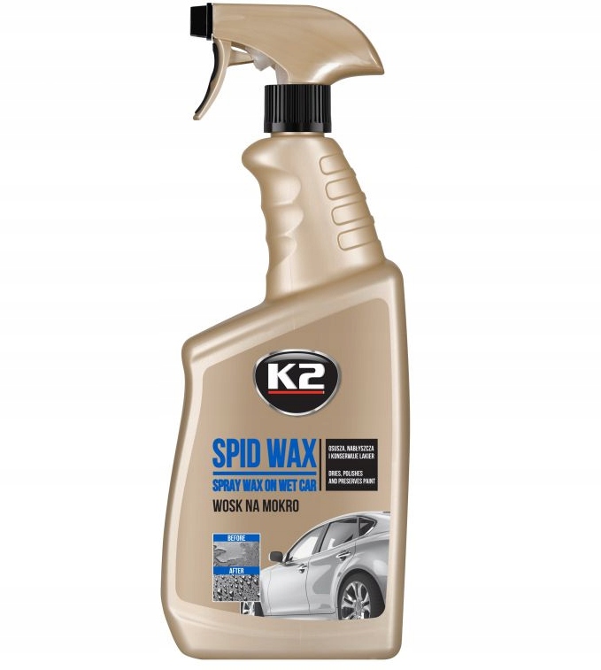 K2 SPID WAX - WOSK NABŁYSZCZAJĄCY NA MOKRO - 770ML
