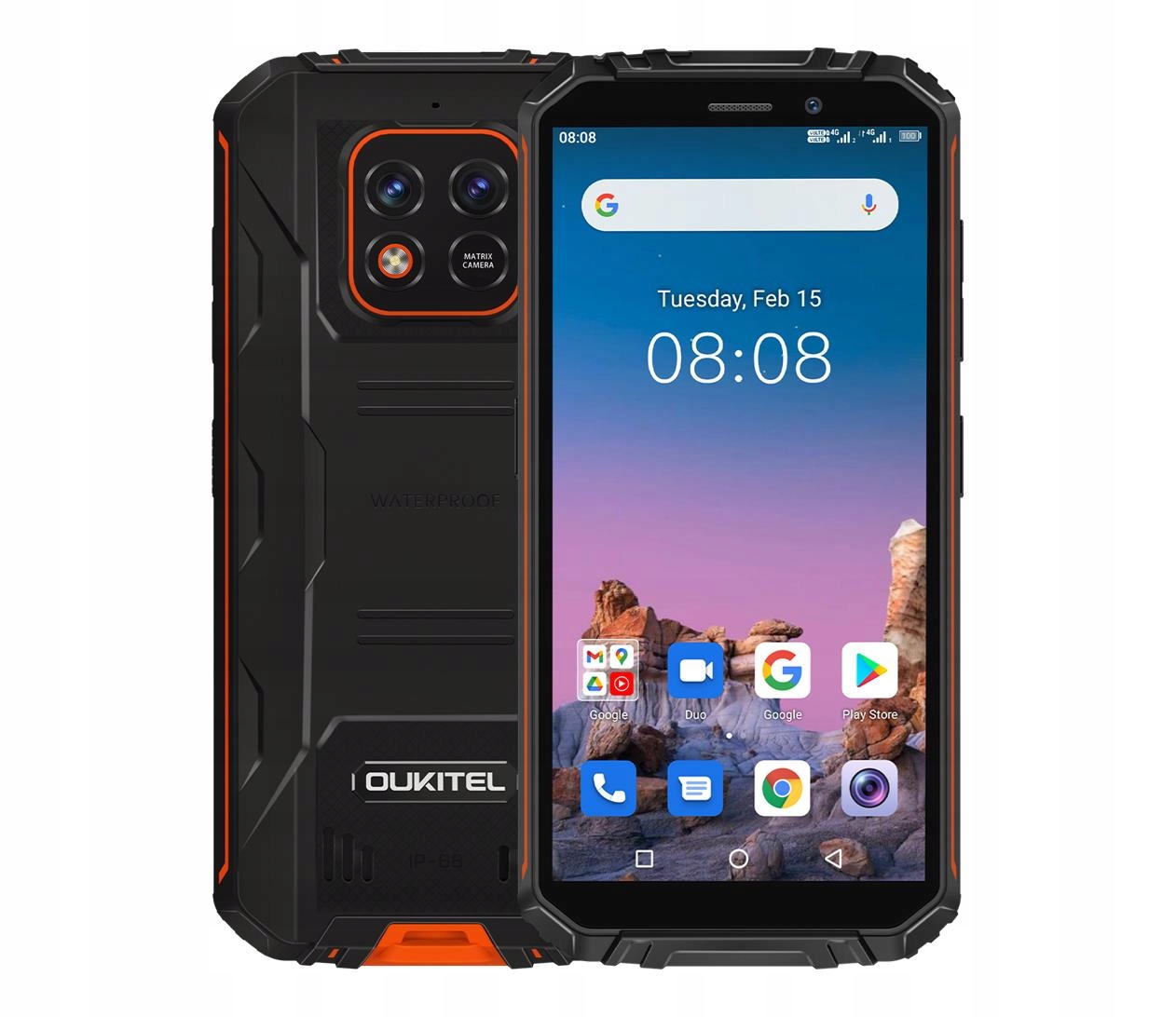 

Smartfon Oukitel WP18 5,93'' 4/32 pomarańczowy