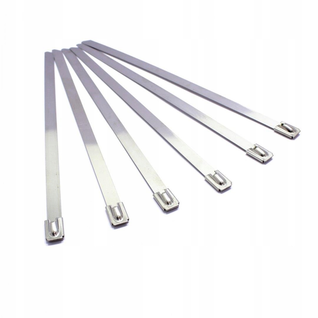 OPASKA STALOWA ZACISKOWA 400X7.9 METALOWA 100 SZT