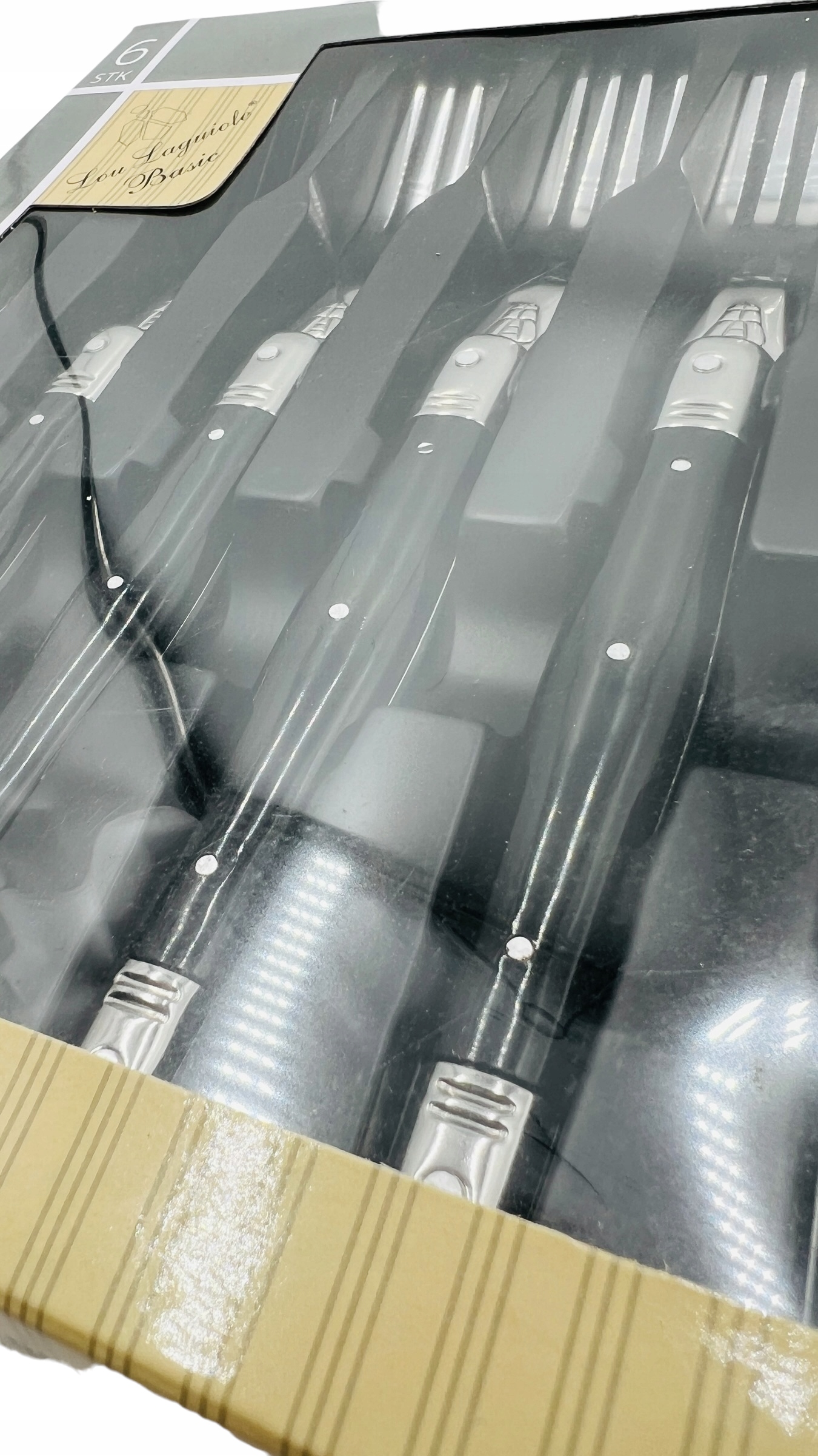 Noże do steków mięs zestaw 6 sztuk Linia Kitchen steak