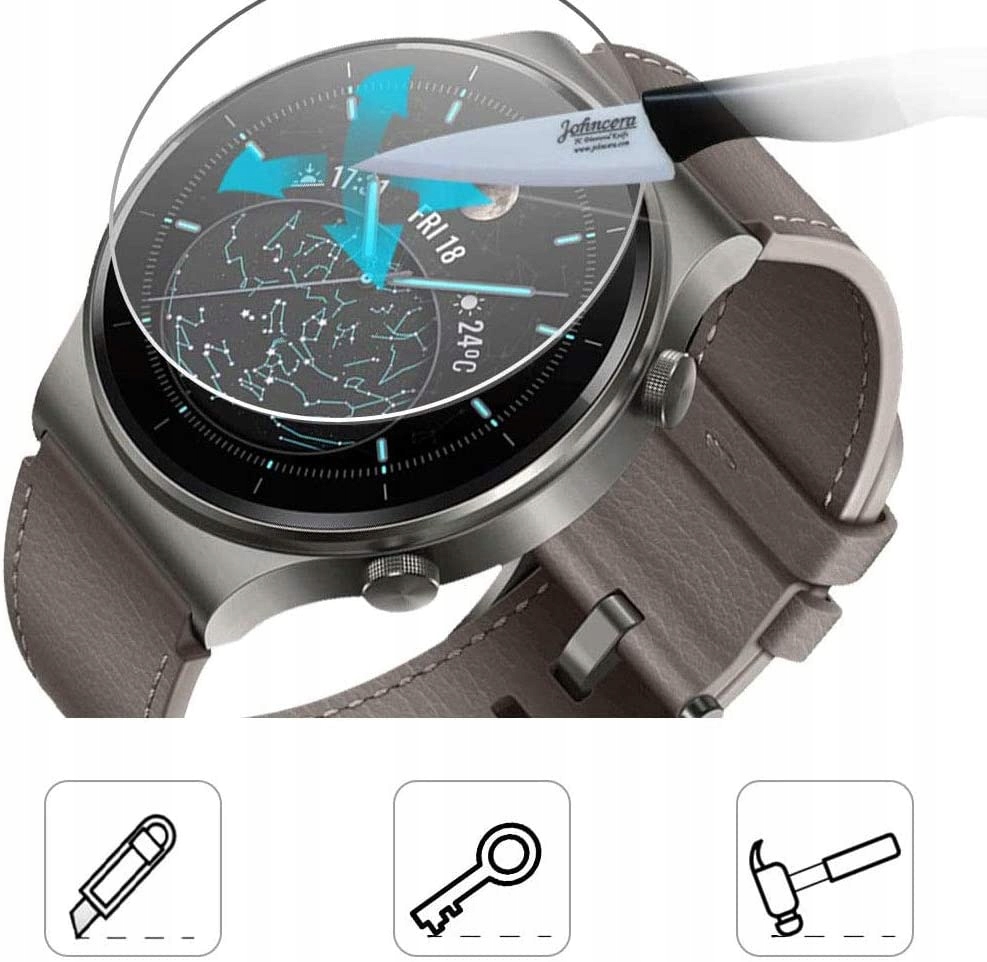 Szkło Hartowane do Huawei Watch GT 2 PRO Producent Braders