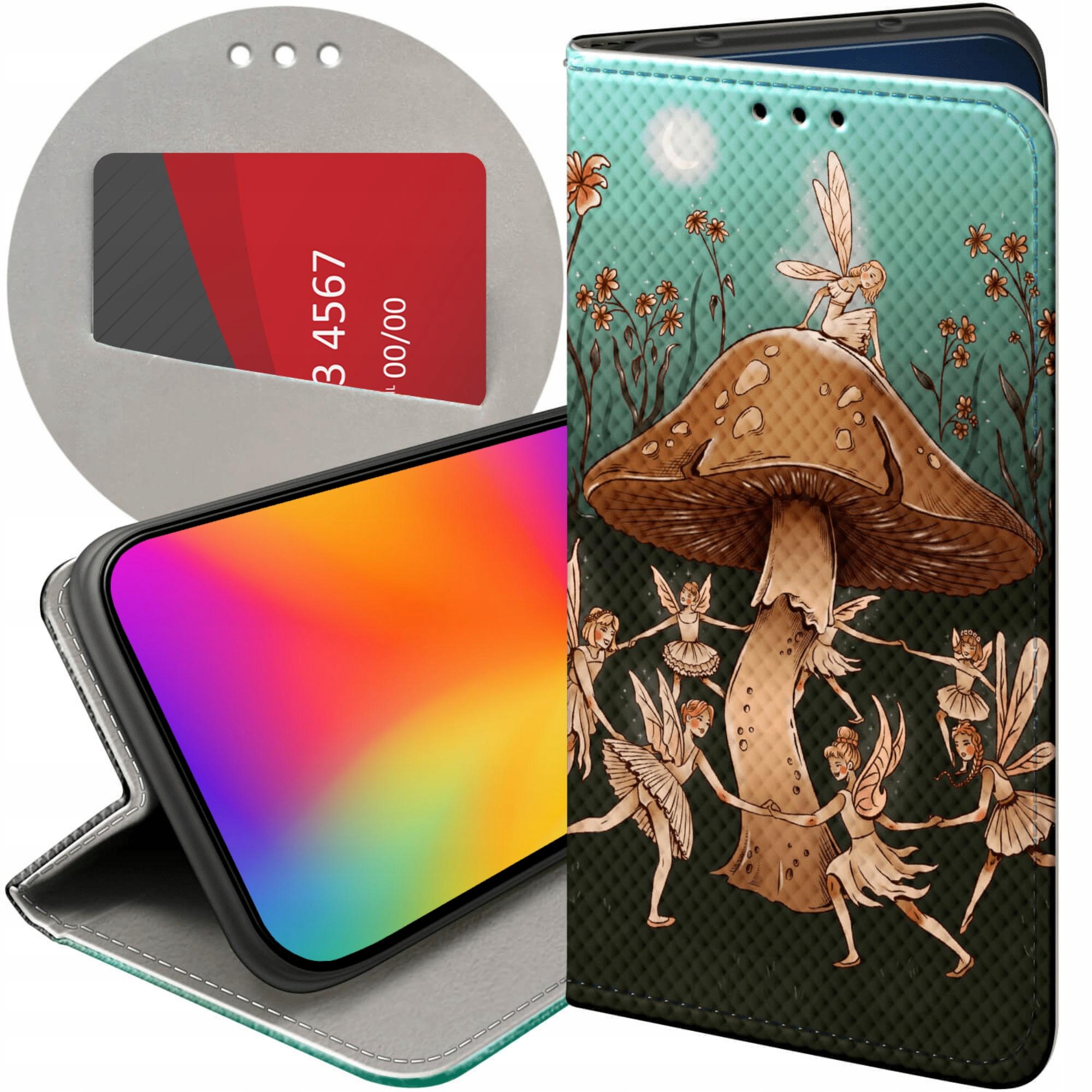 Etui Z Klapką Do Samsung Galaxy S24 Fe Fantasy Magic Wróżka Futerał