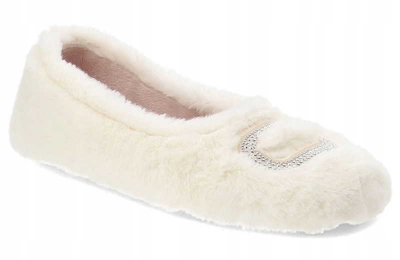 Macarena Home Dámské Krémové Pantofle Exkluzivní Pantofle Premium 38