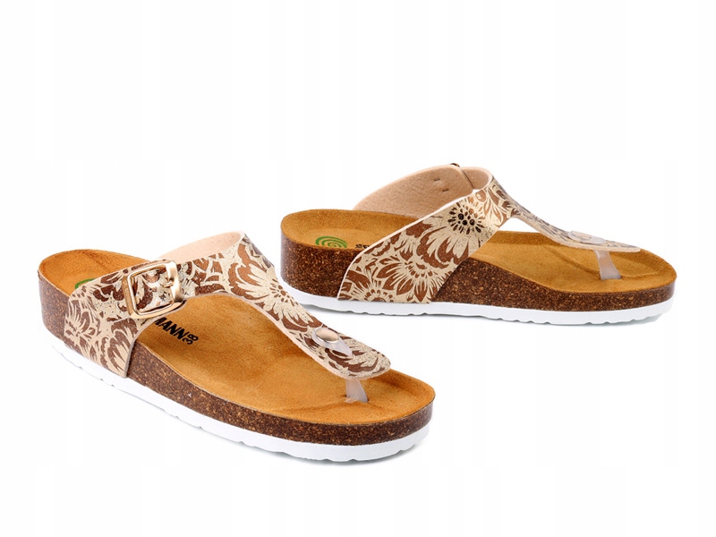 Klapki japonki damskie Dr. Brinkmann 700903-00 r39