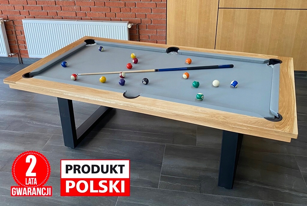 Stół LOFTOWO -BILARDOWY-- 6 ft --BERGAMO -z akcesoriami Rodzaj stołu Pool