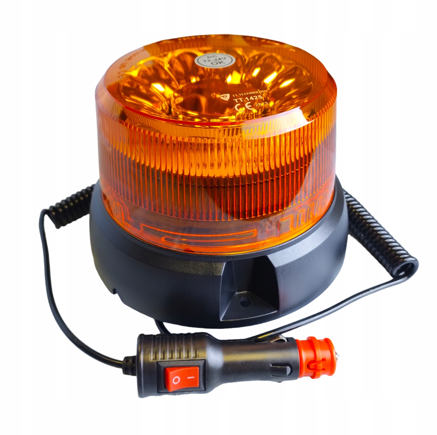 Led Výstražná Lampa Na Magnet S Led Vypínačem Kohout Led 12-24V