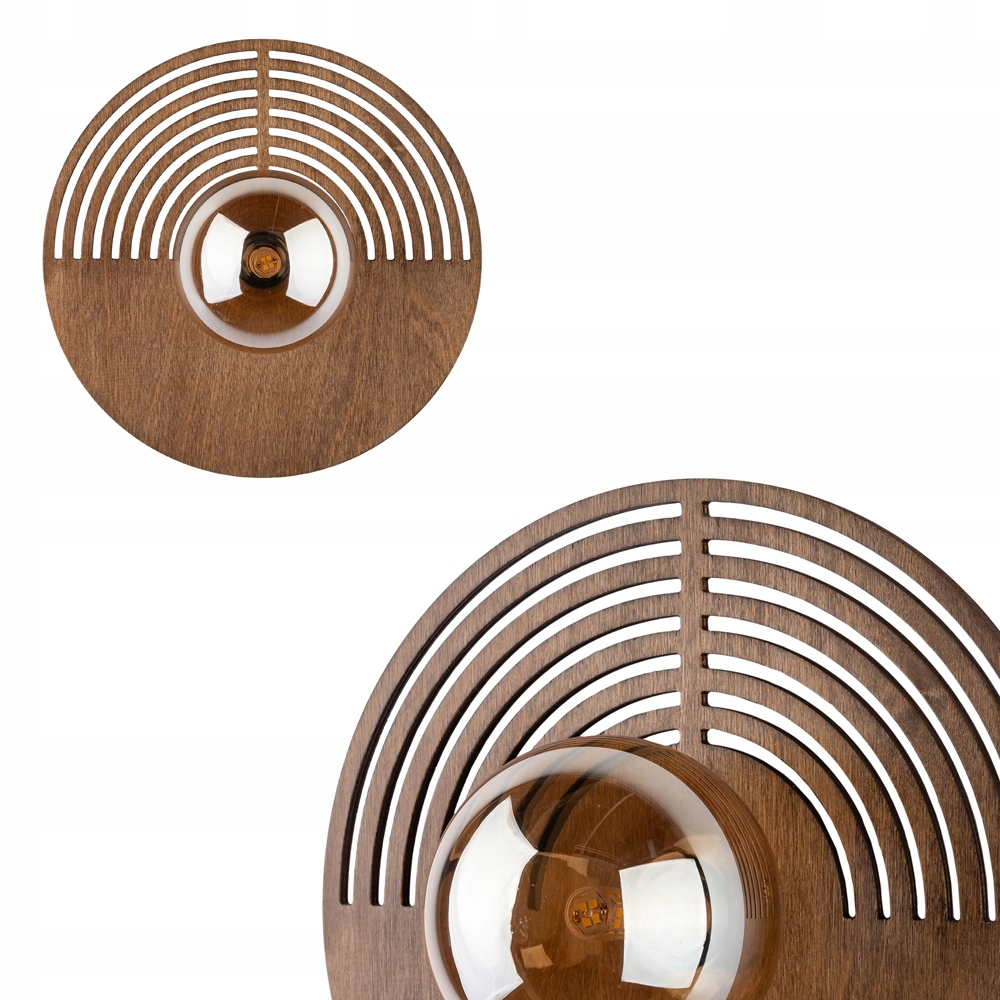 Kinkiet drewniany dekoracyjny Lunar Wood 1*G9 11014 Tk Lighting