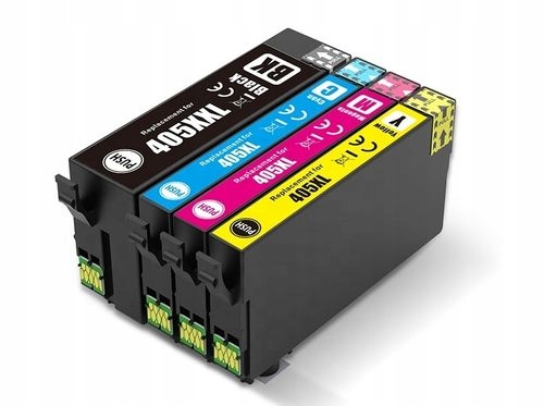 4X tusz do Epson 405XL 405XXL Bk do Pro WF-3800 WF-3825 WF-4830 WF-7830