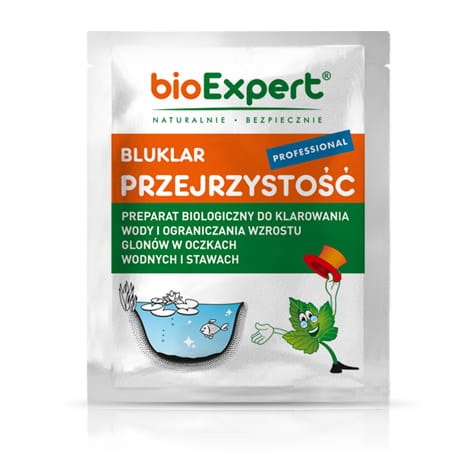 

BluKlar Przejrzystość Klarowanie wody 13g