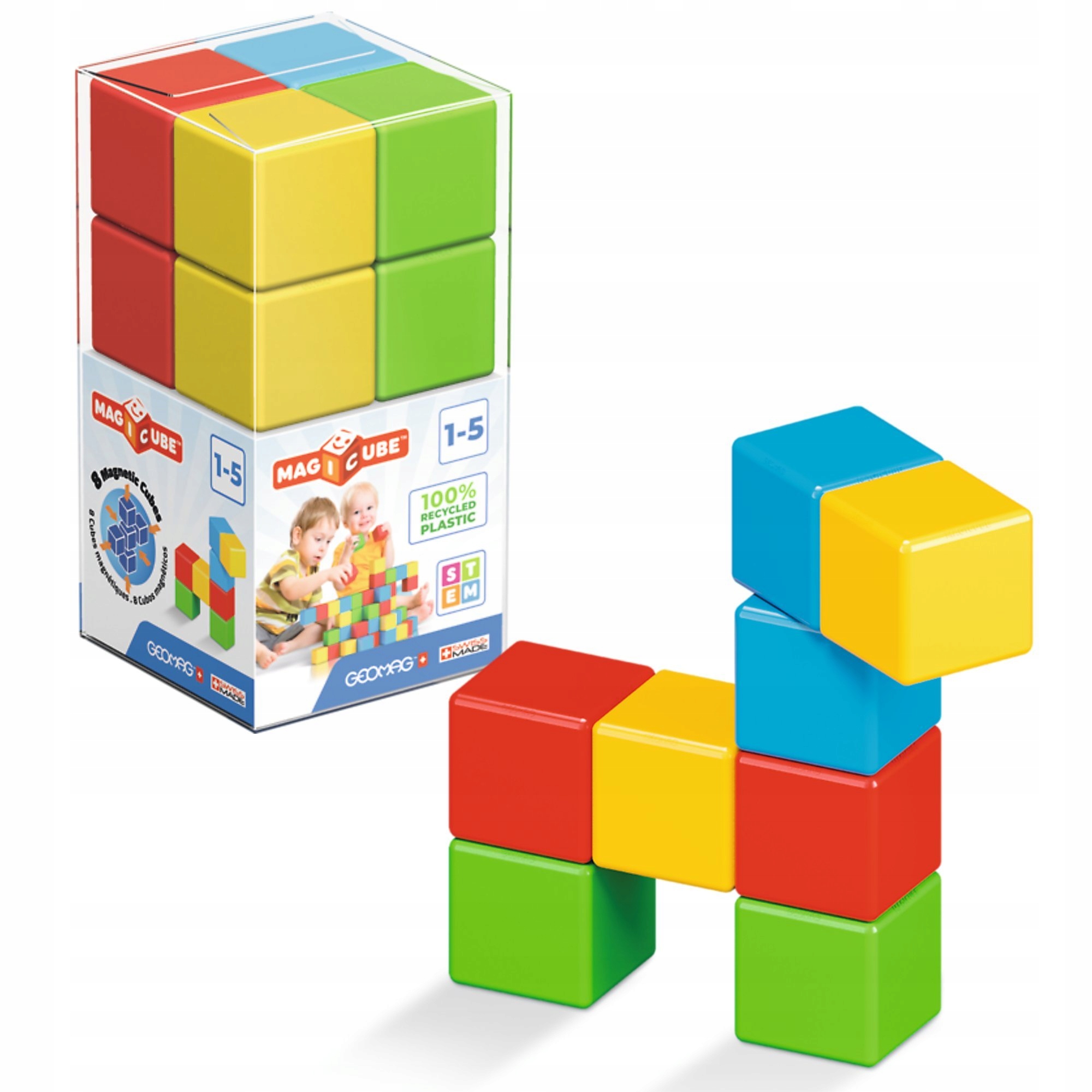 

Klocki Magnetyczne 8EL Magicube Color Recycled