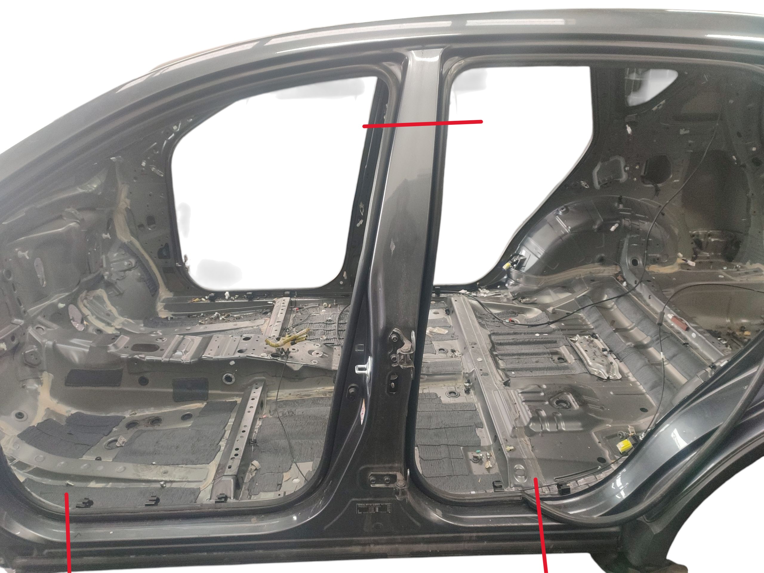 threshold left pillar B central TOYOTA RAV4 IV LAK: 1G3 (13-16)