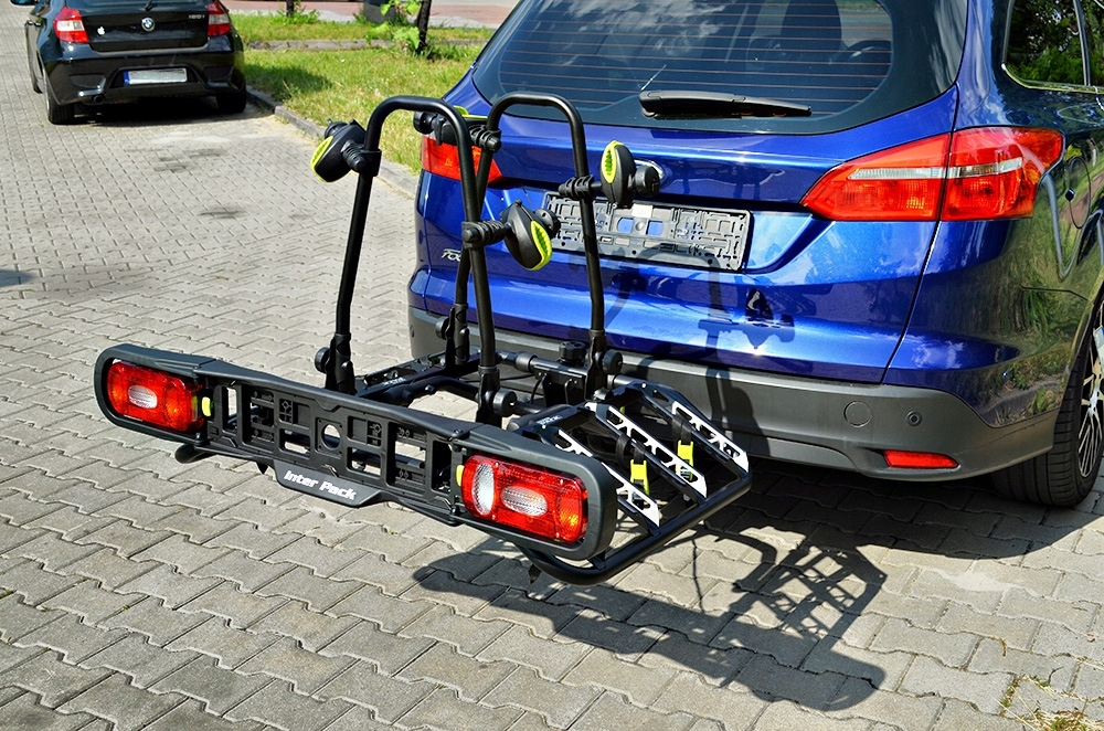 BAGAŻNIK PLATFORMA UCHWYT DO PRZEWOZU 4 ROWERÓW INTER PACK QUATTRO UCHYLANY Szerokość produktu 94 cm