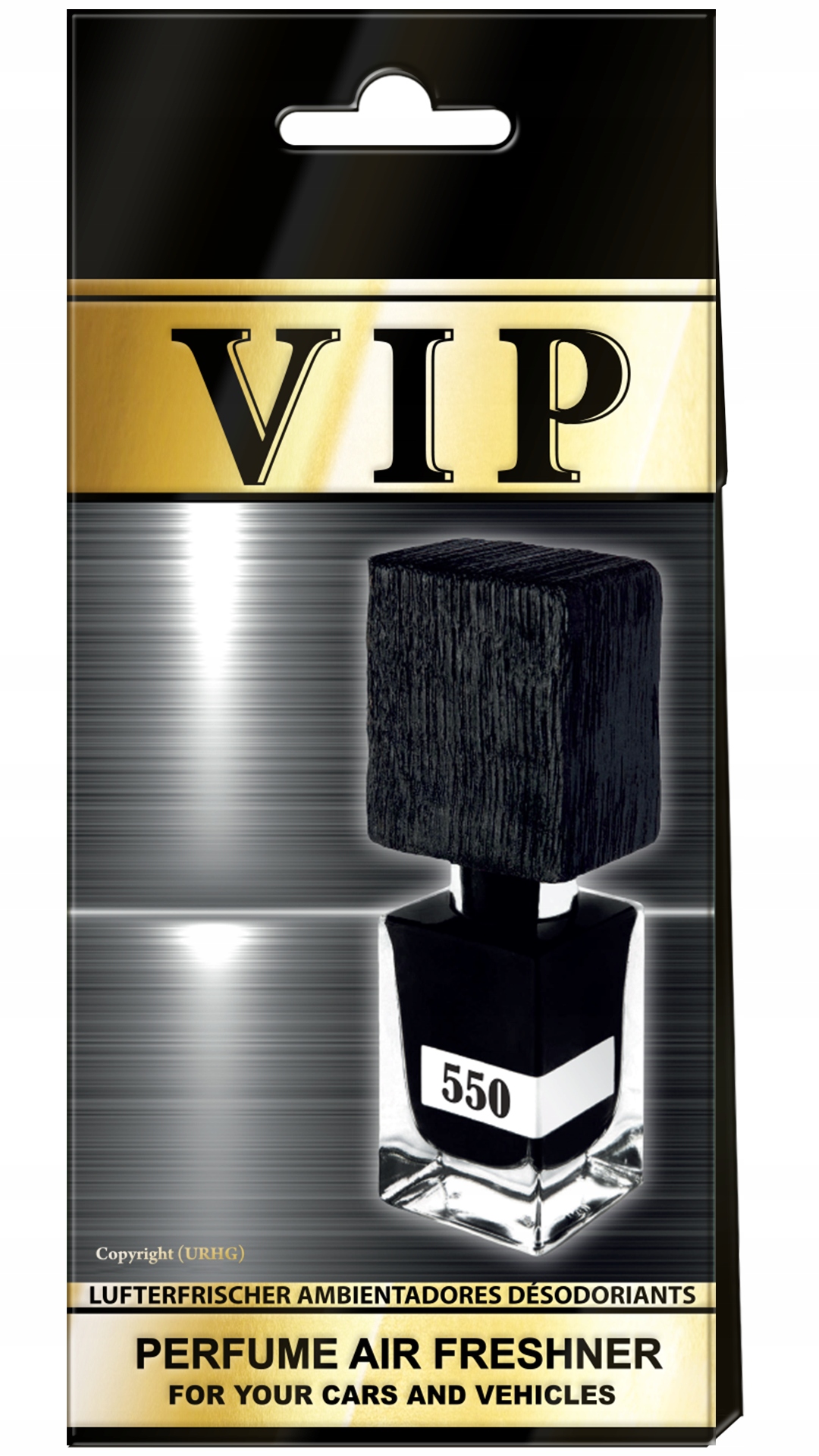 

Caribi Vip 550 Zapach do auta Black Afgano