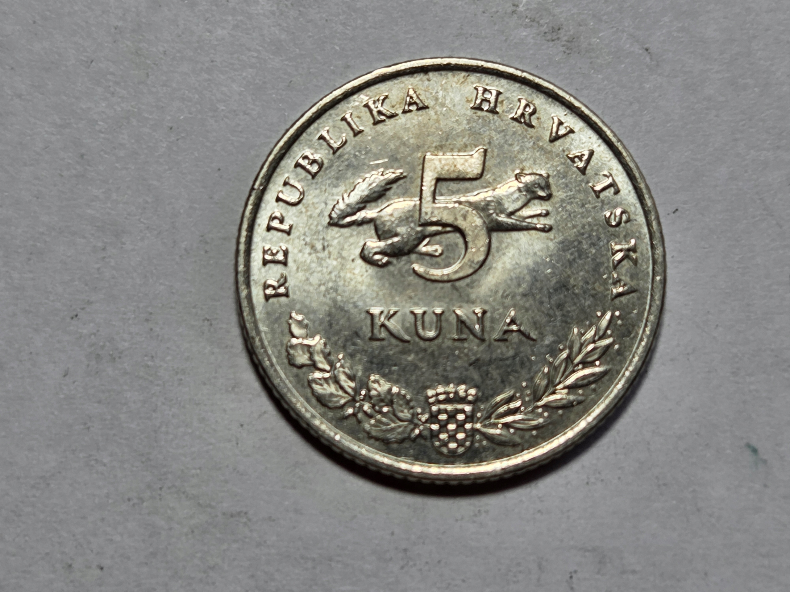 Chorwacja 5 kuna 2013 rok -NR2001