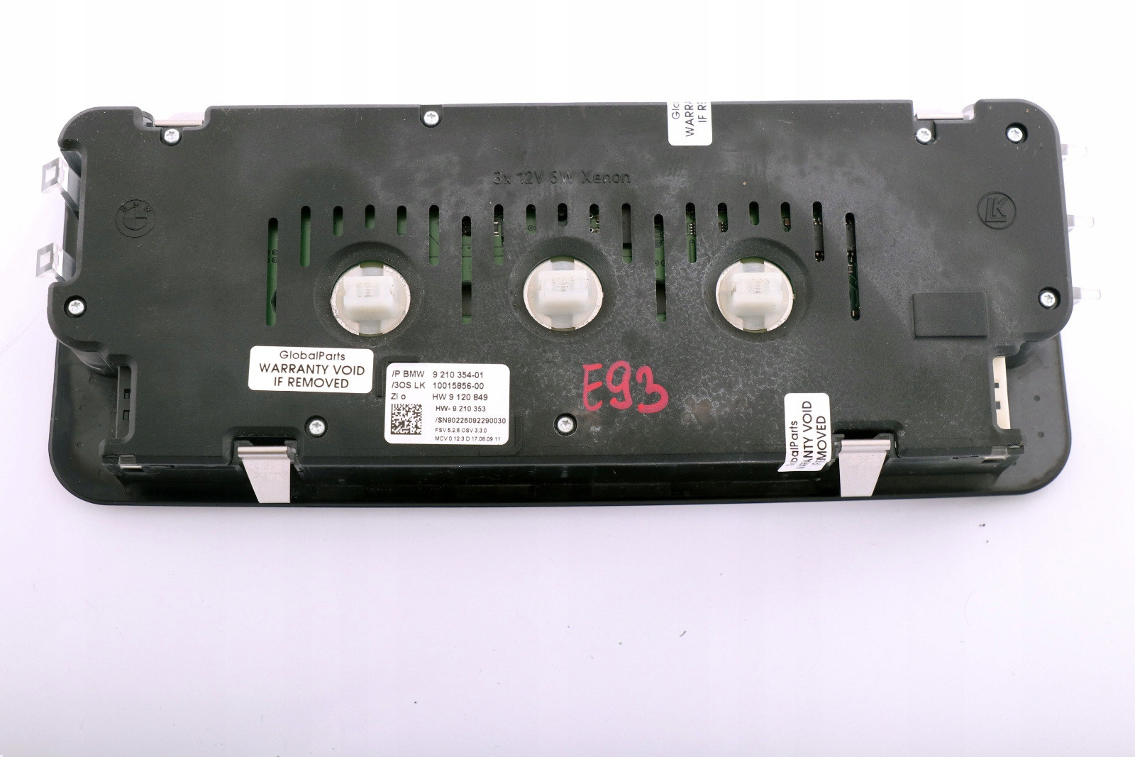 BMW E89 Z4 лампочка Освещение Обшивка потолка