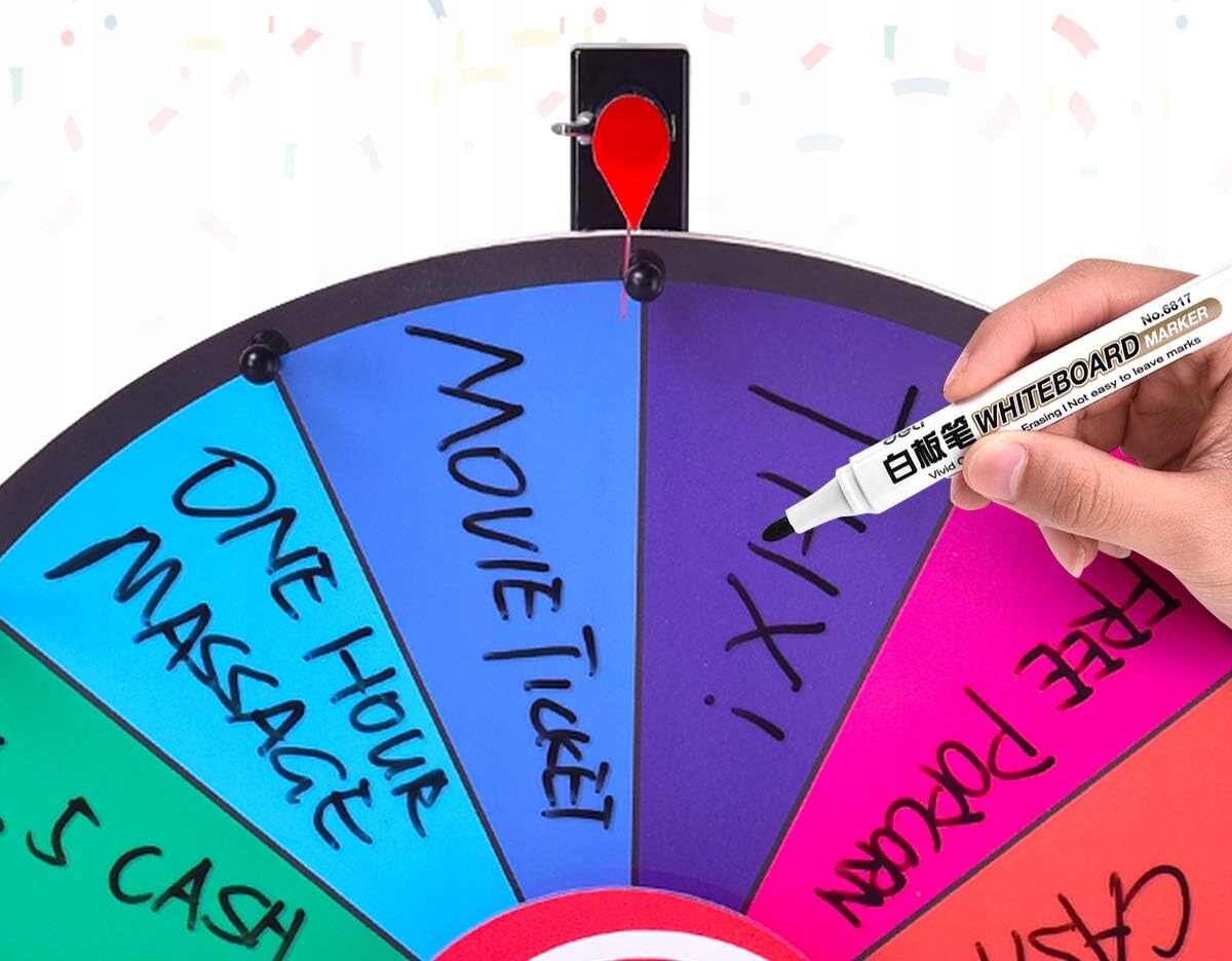 KOŁO FORTUNY SUCHOŚCIERALNE GRA NA WARSZTATY IMPREZY URODZINY Nazwa Koło Fortuny