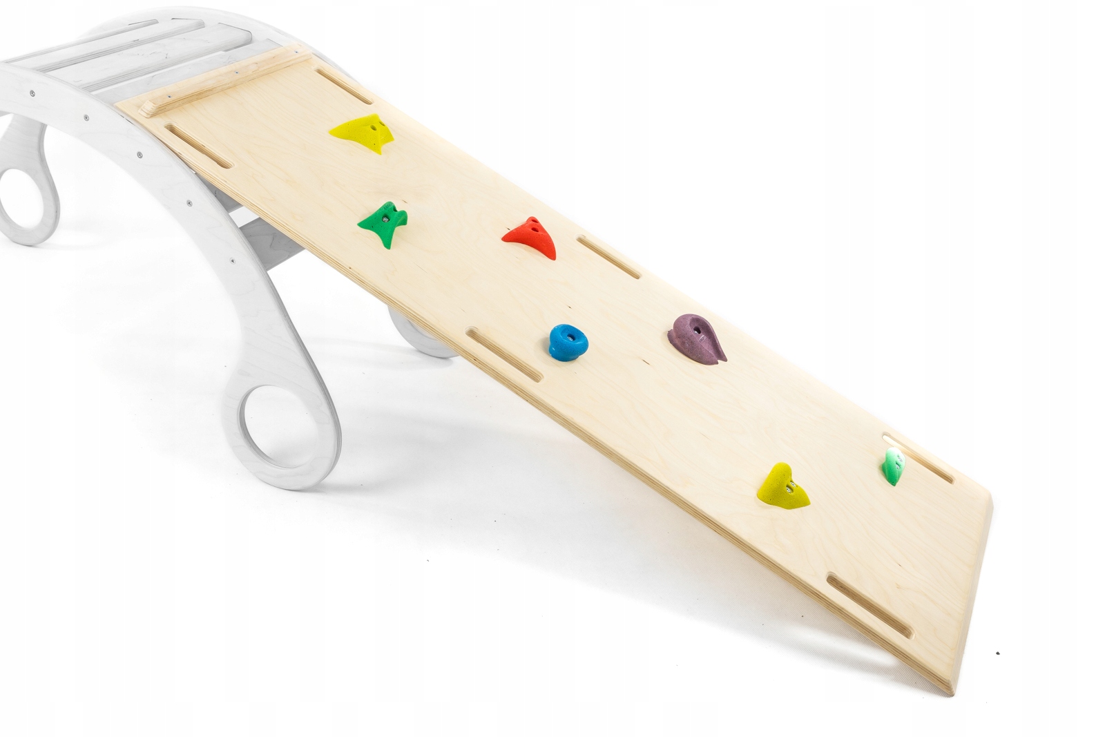 Zjeżdżalnia ze ścianką wspinaczkową - olejowana