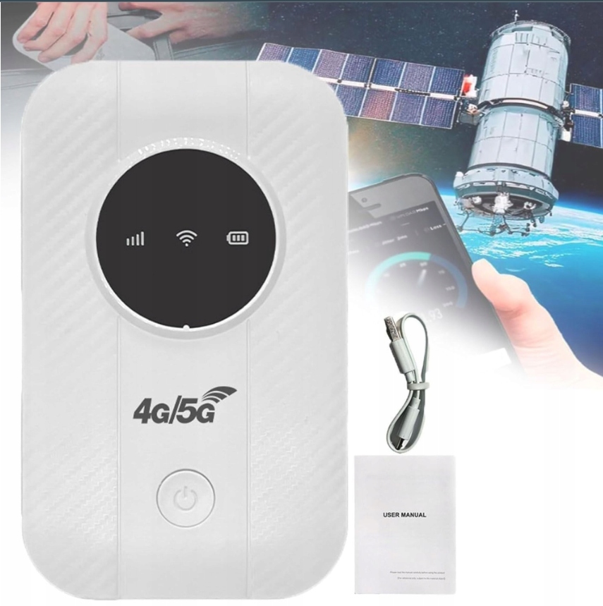 Przenośny modem router WiFi 4G 5G LTE na kartę SIM microUSB 300 Mbps