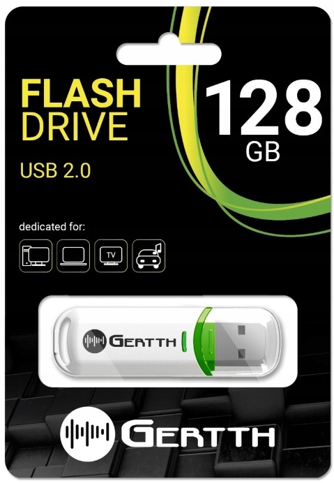 Hordozható memória Gertth pendrive 128GB Usb 2.0