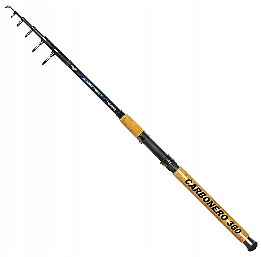 Uhlíkový Prut Tele Carbonero Ground & Float 3,60 m < 40 gr DT.76 cm 332 g
