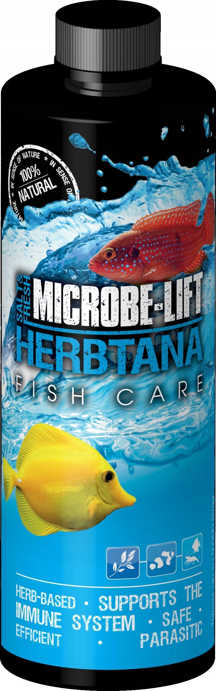 Levně Přírodní Léčivý Přípravek Pro Ryby Microbe Lift Herbtana Saltwater Ro