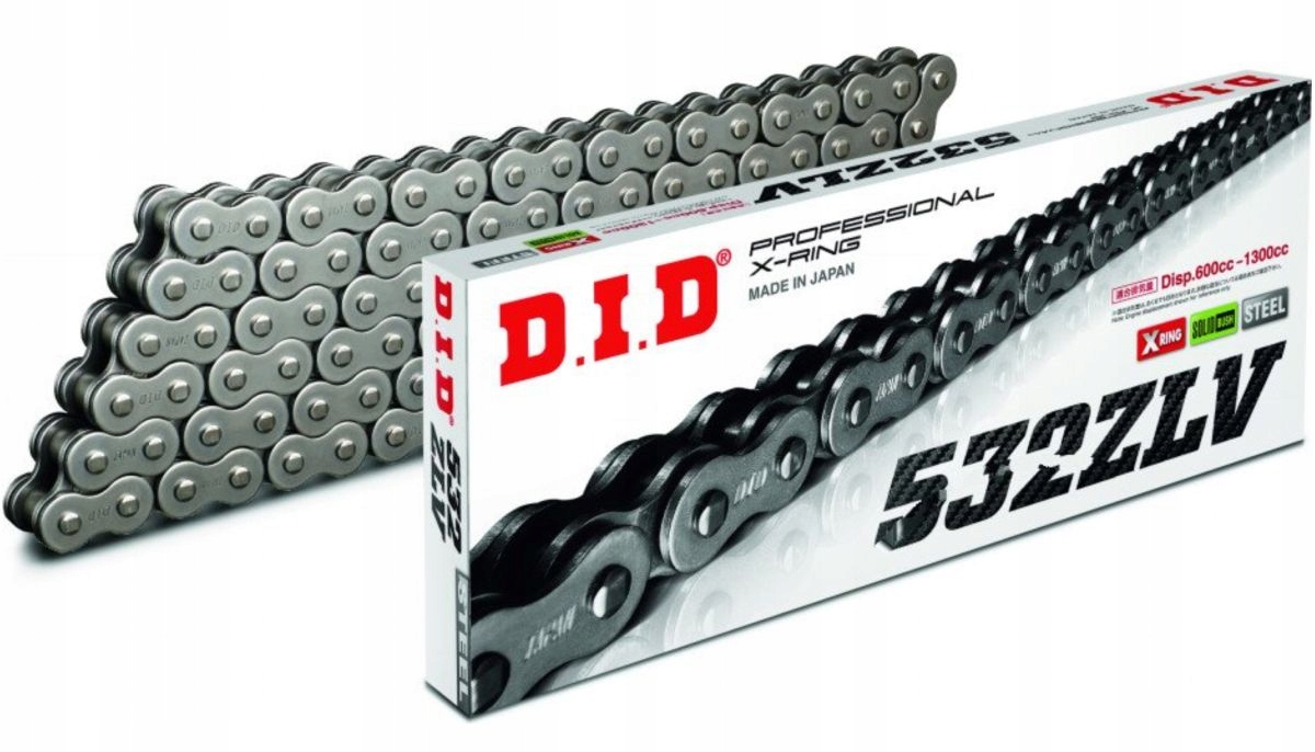 Hnací řetěz DID 532ZLV/116 Suzuki Gsx-r 1100